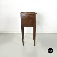 Load image into Gallery viewer, Wooden bedside table, early 1900s