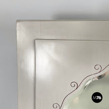 画像をギャラリービューアに読み込む, Console with mirror in gray wood by Gino Maggioni for Atelier Borsani Varedo, 1920-1930s