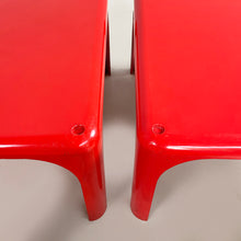 画像をギャラリービューアに読み込む, Stackable coffee table Demetrio 45 by Vico Magistretti for Artemide, 1970s