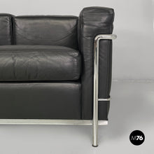 画像をギャラリービューアに読み込む, Sofa LC2 by Le Corbusier, Jeanneret and Perriand for Cassina, 1980s