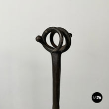 画像をギャラリービューアに読み込む, Doorstop in wrought iron, 1930s