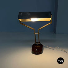 Charger l'image dans la galerie, Adjustable table lamp in metal, 1930s
