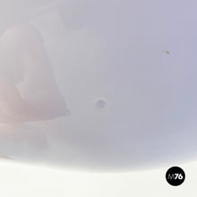 Load image into Gallery viewer, Chandelier in blue and white plexiglass, 1970s