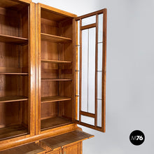 Carica l'immagine nel visualizzatore di Gallery, Sideboard in wood and glass, 1920s
