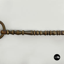 Load image into Gallery viewer, Brass corn holder, early 1900s