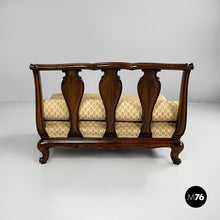 Carica l'immagine nel visualizzatore di Gallery, Armchairs in wood and fabric, 1930s