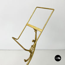 Load image into Gallery viewer, Table stand in brass and bronze, early 1900s