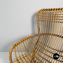 Charger l'image dans la galerie, Armchair and pouf B4 by Tito Agnoli for Bonacina, 1950s
