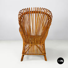 Load image into Gallery viewer, Rattan armchair by Antonio Dal Vera, 1960s