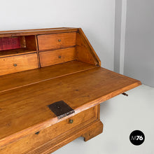 Carica l'immagine nel visualizzatore di Gallery, Wooden drop-leaf sideboard, 1930s