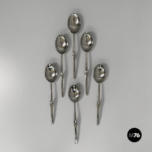 Charger l'image dans la galerie, Cutlery set Ergonomica by Angelo Mangiarotti for Mepra, 1980s