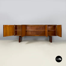 画像をギャラリービューアに読み込む, Wooden sideboard with four doors by Gio Ponti, 1940s