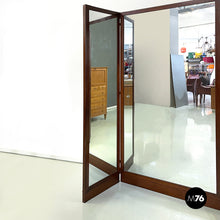 Load image into Gallery viewer, Freestanding full-length floor mirror in wood, 1960s