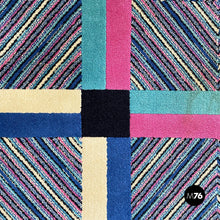 Load image into Gallery viewer, Black wool carpet by Missoni, 1990s
