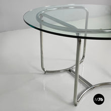 将图片加载到图库查看器,Dining table by Vittorio Introini, 1970s