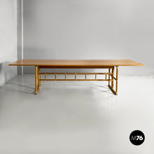Load image into Gallery viewer, Dining table or console by Lyda Levi for McGuire Company, 1970s