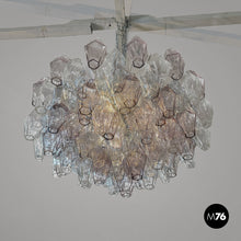 Charger l'image dans la galerie, Chandelier Poliedri by Carlo Scarpa for Venini, 1960s