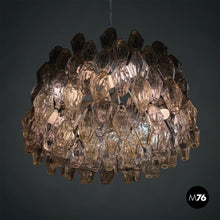 Charger l'image dans la galerie, Chandelier Poliedri by Carlo Scarpa for Venini, 1960s