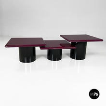 Load image into Gallery viewer, Wooden and metal coffee tables, 1970s