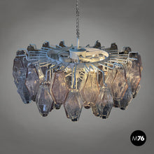 画像をギャラリービューアに読み込む, Chandelier Poliedri by Carlo Scarpa for Venini, 1960s