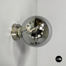 Load image into Gallery viewer, Adjustable wall lamps in steel, 1970s