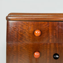 Load image into Gallery viewer, Chest of drawers in wood and marble, 1930s