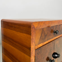 Carica l'immagine nel visualizzatore di Gallery, Bedside table in wood, 1930s
