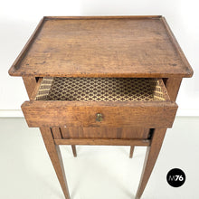 Load image into Gallery viewer, Wooden bedside table, early 1900s