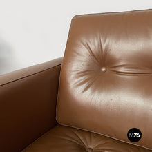 Carica l'immagine nel visualizzatore di Gallery, Leather armchairs by Florence Knoll for Knoll International, 1970s