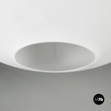 Charger l'image dans la galerie, Chandelier in opaline glass, 1950s