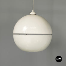 Charger l'image dans la galerie, Chandelier in white metal, 2000s