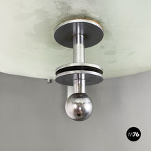 Charger l'image dans la galerie, Chandelier with twelve lights in metal and glass, 1920s