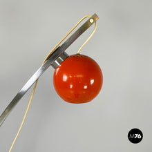 Carica l'immagine nel visualizzatore di Gallery, Floor lamp in orange metal, 1970s
