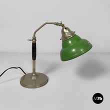 Load image into Gallery viewer, Ministerial table lamp in metal, 1930s