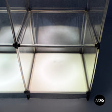 Carica l'immagine nel visualizzatore di Gallery, Bookcase with lamp in plexiglass, 1970s