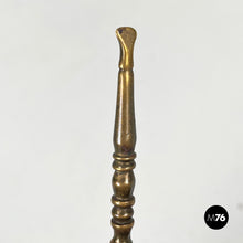 Load image into Gallery viewer, Brass corn holder, early 1900s