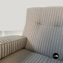 将图片加载到图库查看器,Armchair and pouf by Eugenio Gerli for Tecno, 1960s