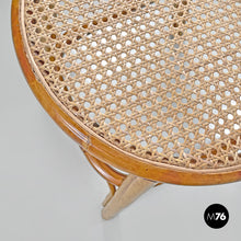 画像をギャラリービューアに読み込む, Rattan and Vienna straw chairs, 1970s