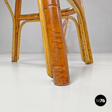 画像をギャラリービューアに読み込む, Rattan and Vienna straw chairs, 1970s