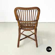 Load image into Gallery viewer, Armchairs in bamboo, 1960s