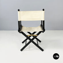 画像をギャラリービューアに読み込む, Folding director's chairs by Calligaris, 1990s