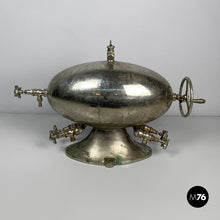 Load image into Gallery viewer, Steel soda water dispenser, 1930s