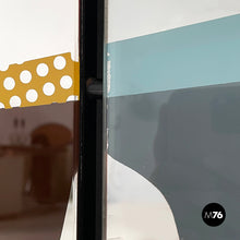 画像をギャラリービューアに読み込む, Floor mirror with geometric decoration, 1980s