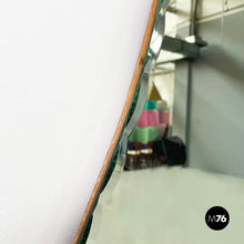 画像をギャラリービューアに読み込む, Wall mirror with iron curl details, 1960s