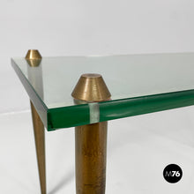 Carica l'immagine nel visualizzatore di Gallery, Coffe table in glass and brass, 1950s