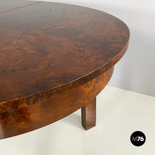 画像をギャラリービューアに読み込む, Oval dining table in wood, 1930s