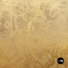 Carica l'immagine nel visualizzatore di Gallery, Yellow fabric and wooden chair by Bros/s, 1980s