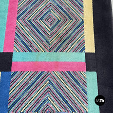 Load image into Gallery viewer, Black wool carpet by Missoni, 1990s
