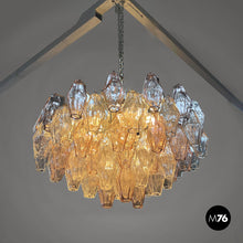 Charger l'image dans la galerie, Chandelier Poliedri by Carlo Scarpa for Venini, 1960s
