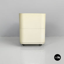 将图片加载到图库查看器,White plastic modular chest of drawers by Anna Castelli for Kartell, 1970s